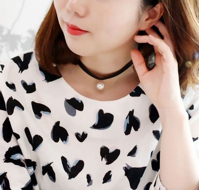 Γυναικεία περιδέραια σε μαύρο χρώμα διαφορετικά μοντέλα