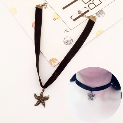 Γυναικεία περιδέραια σε μαύρο χρώμα διαφορετικά μοντέλα