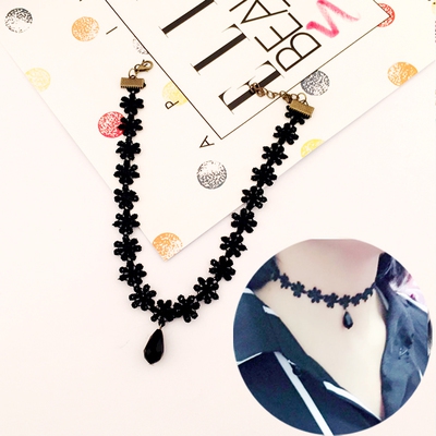 Γυναικεία περιδέραια σε μαύρο χρώμα διαφορετικά μοντέλα