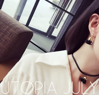 Γυναικεία περιδέραια σε μαύρο χρώμα διαφορετικά μοντέλα