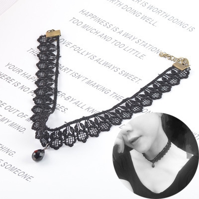 Γυναικεία περιδέραια σε μαύρο χρώμα διαφορετικά μοντέλα