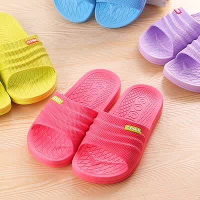 Дамски и мъжки чехли за баня, плаж и ежедневие - червени, черни, сиви, жълти, зелени