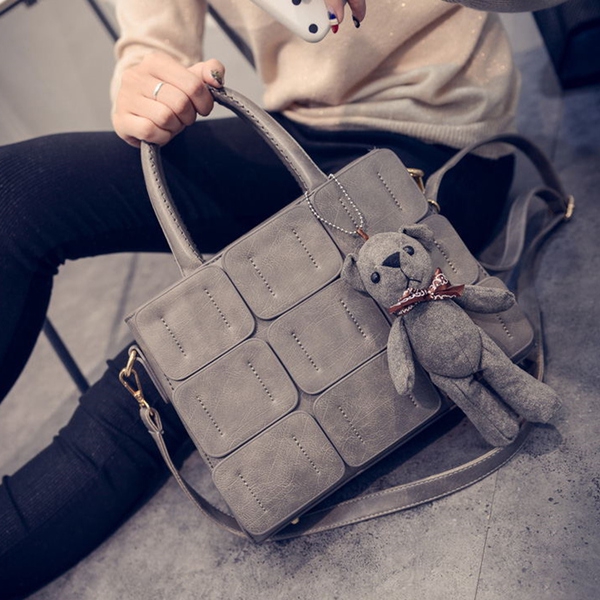 Дамски чанти с плюшено мече