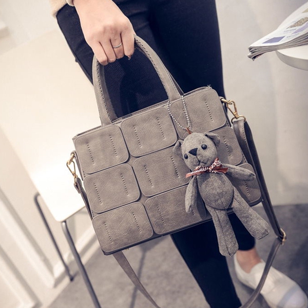 Дамски чанти с плюшено мече