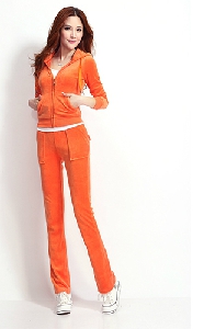 Дамски стилен и елегантен комплект от блуза и панталони - различни модели - сини, червени, оранжеви, лилави