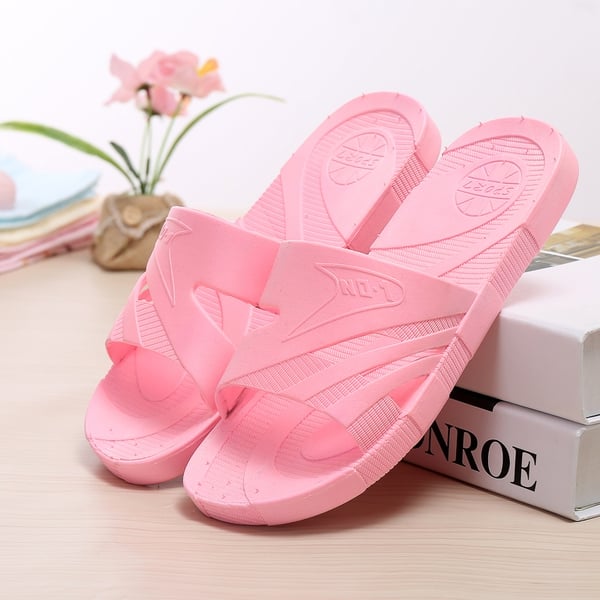 Универсални летни чехли - за дома, баня и плаж - различни модели за мъже и жени - червени, сини, лилави, сиви, розови