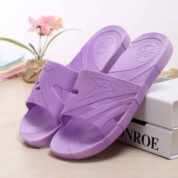 Универсални летни чехли - за дома, баня и плаж - различни модели за мъже и жени - червени, сини, лилави, сиви, розови