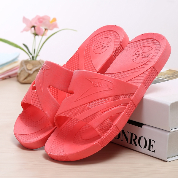 Универсални летни чехли - за дома, баня и плаж - различни модели за мъже и жени - червени, сини, лилави, сиви, розови