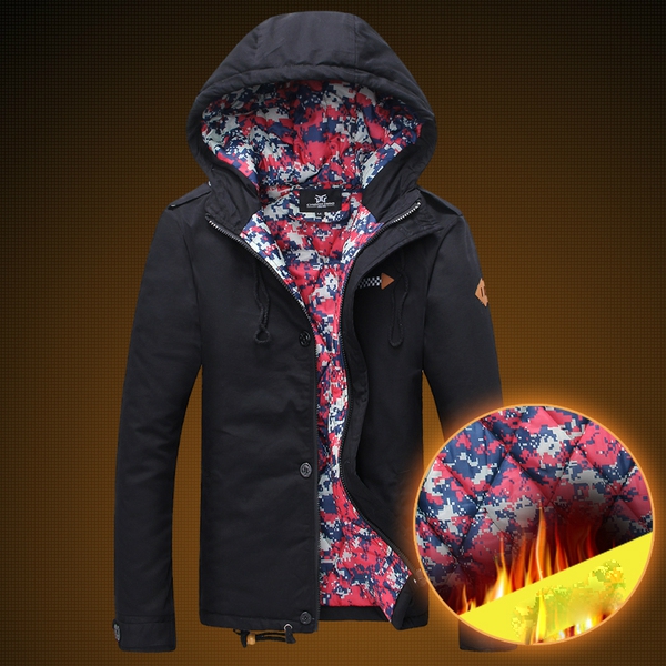 Мъжко пролетно яке с качулка - няколко модела