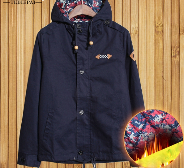 Мъжко пролетно яке с качулка - няколко модела