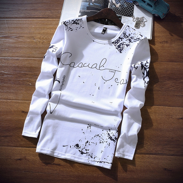 Мъжки пролетни тениски различни модели и цветове - червен, син, черен, бял