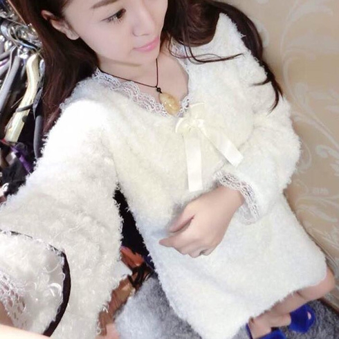 Γυναικείо κομψό νυχτικό σε δύο μοντέλα