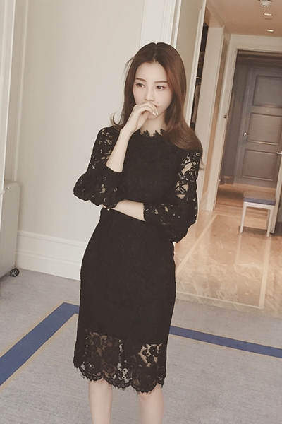 Κομψό κυρίες μακρύ φόρεμα - 2 μοντέλα