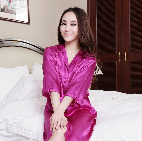 Дамски нощници различни модели - червен, лилав, бял, син, розов, зелен