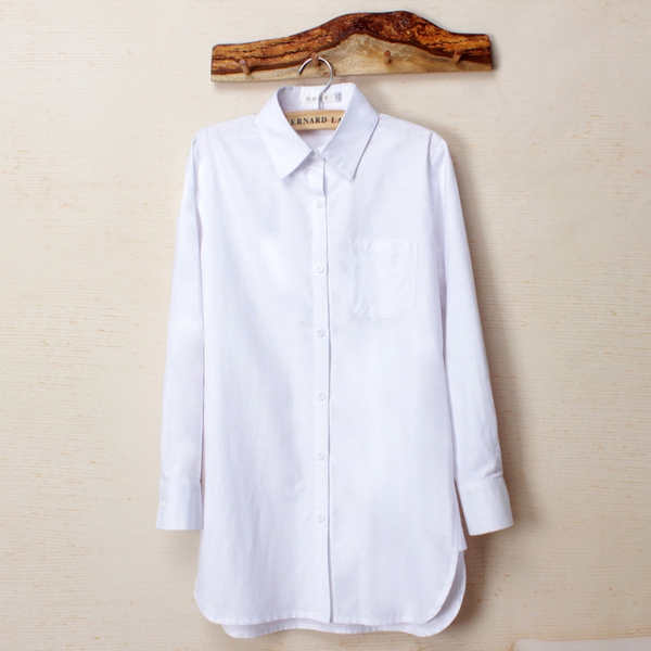 Дамски дънкови ризи - топ модели - синя и бяла