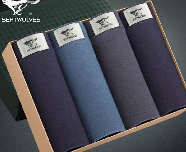 Комплект мъжко бельо от 4 броя боксерки - различни модели