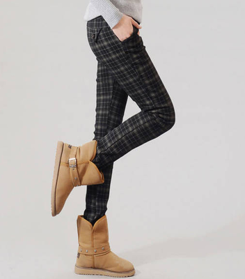 Дебели дамски панталони с кадифе - 2 модела 