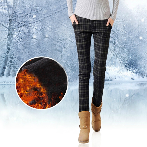 Дебели дамски панталони с кадифе - 2 модела 