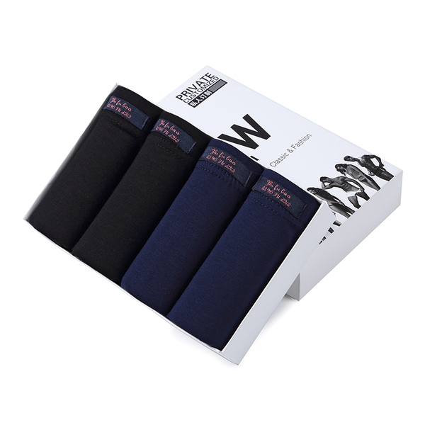 Мъжки комплект боксерки различни цветове - 4 броя