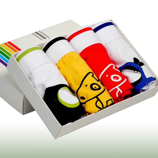 Комплект от мъжко бельо - 4 боксерки - различна комбинация от модели