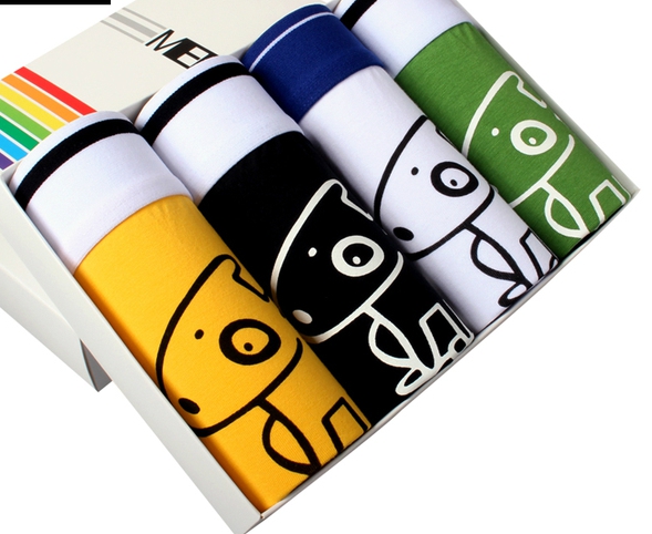 Комплект от мъжко бельо - 4 боксерки - различна комбинация от модели