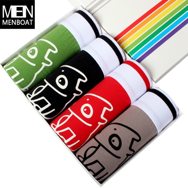 Комплект от мъжко бельо - 4 боксерки - различна комбинация от модели