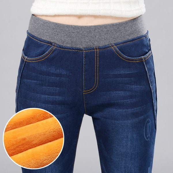 Дебели и тънки дамски дънки - 5 модела 