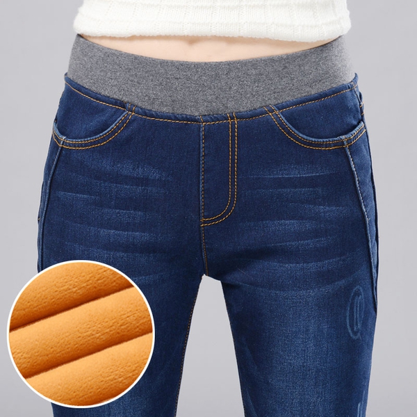 Дебели и тънки дамски дънки - 5 модела 