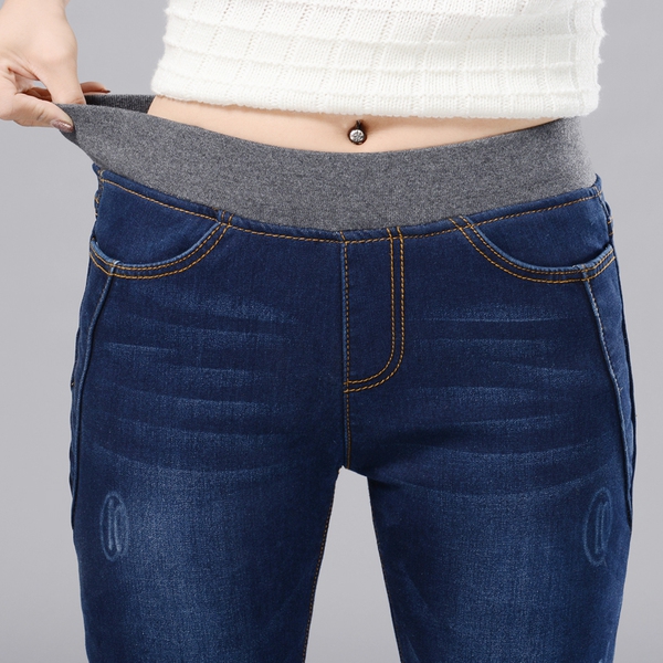 Дебели и тънки дамски дънки - 5 модела 