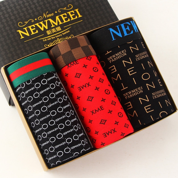 Различни комплекти мъжки боксерки - 3 и 4 броя - червени, жълти, оранжеви, сиви, черни, кафяви и вариант чорапи и боксерки