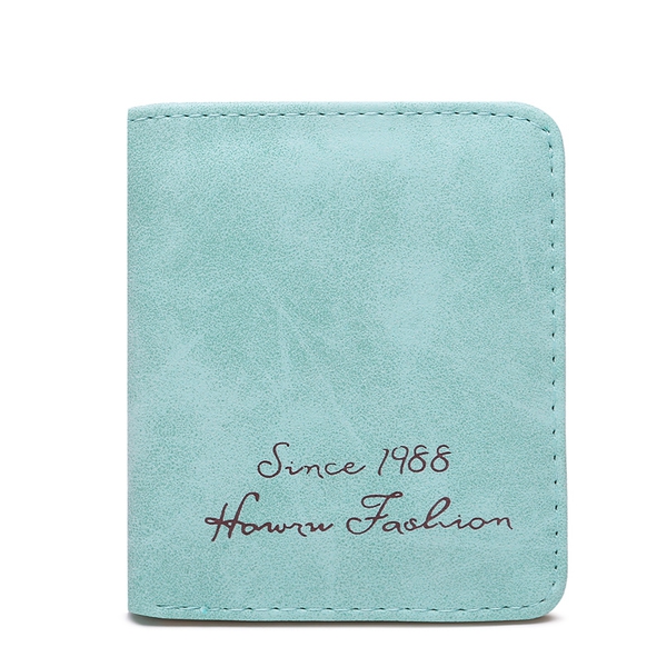 Малък компактен дамски портфейл в осем цвята