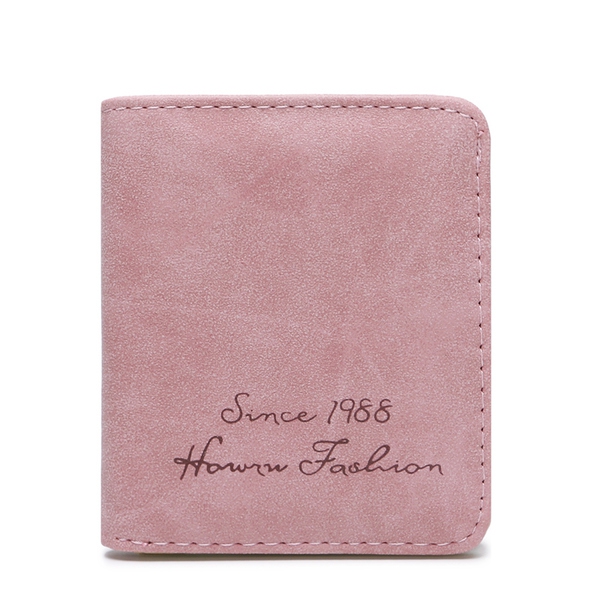 Малък компактен дамски портфейл в осем цвята