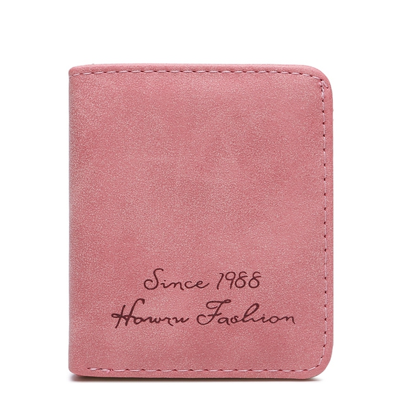 Малък компактен дамски портфейл в осем цвята