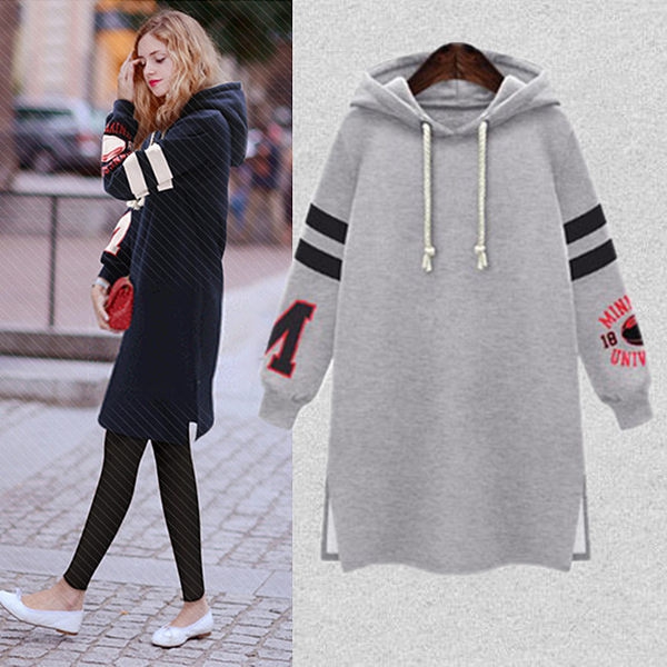 Дамски жилетки с качулка - сиви и тъмносини