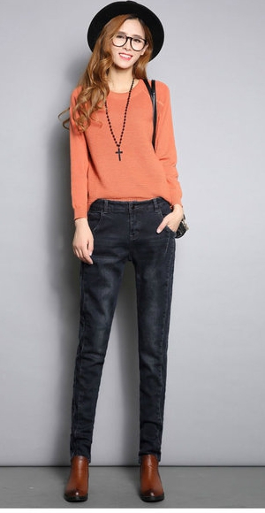 есен и зима дамски дънки 2 модела