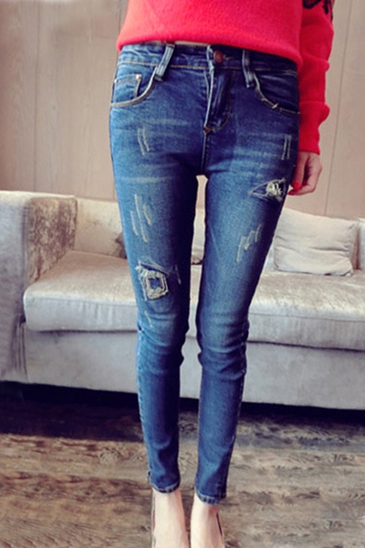 Стилни дамски дънки