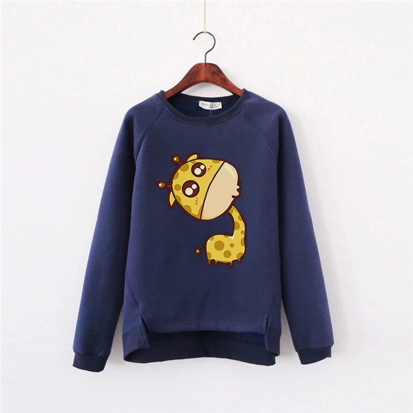 Дамски пролетни блузи - различни стилни модели - оранжеви, розови, бели, сини с анимационна картинка