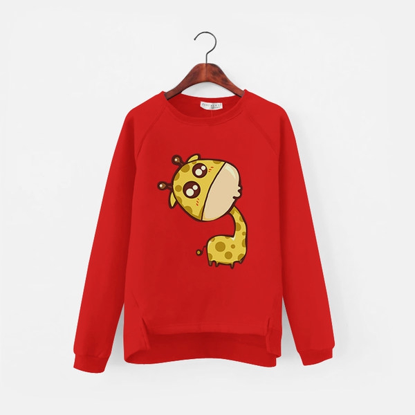 Дамски пролетни блузи - различни стилни модели - оранжеви, розови, бели, сини с анимационна картинка