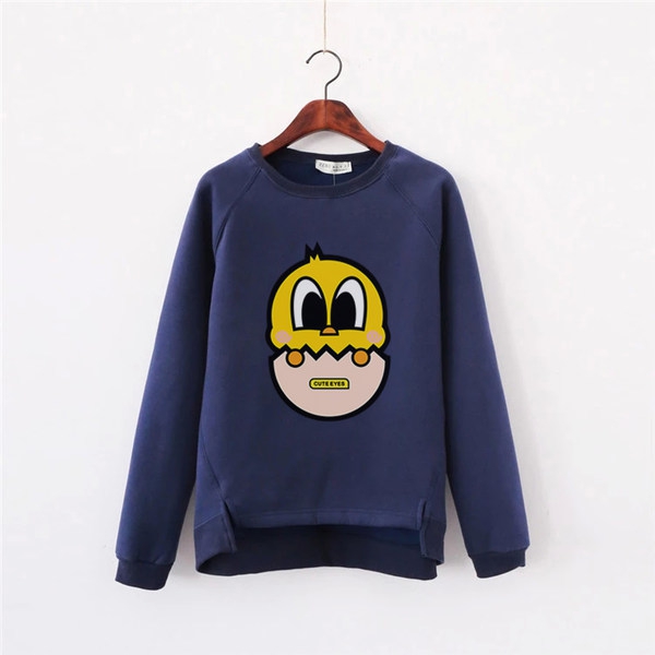 Дамски пролетни блузи - различни стилни модели - оранжеви, розови, бели, сини с анимационна картинка