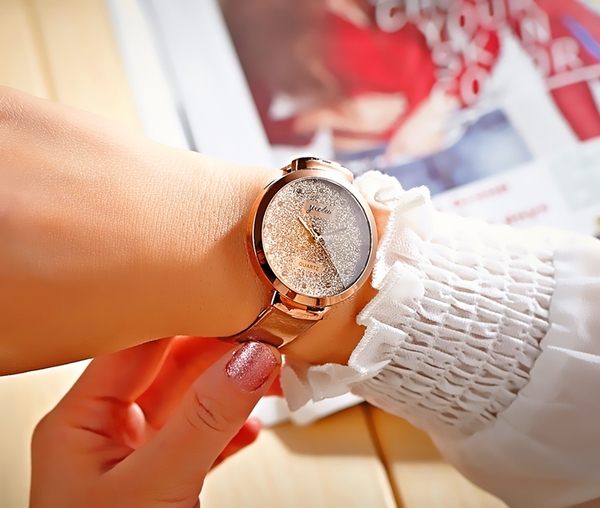 Дамски елегантен часовник 12 цвята