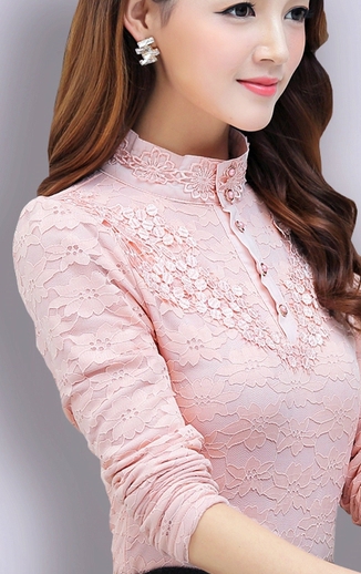 Дамска дантелена блуза