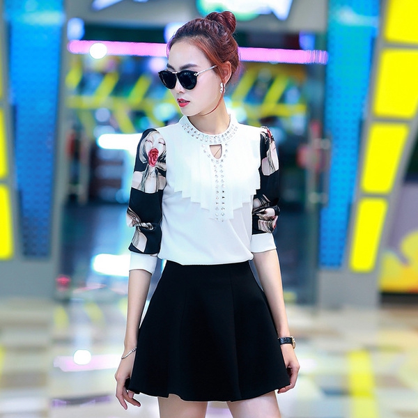 Стилна дамска блуза в 3 цвята