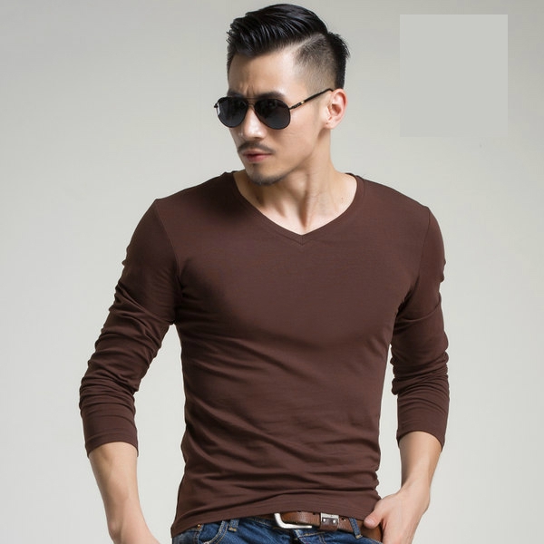 Мъжка тениска с дълъг ръкав ж различни цветове