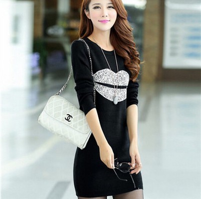 Γυναικεία καθημερινή χρώματα φόρεμα 4