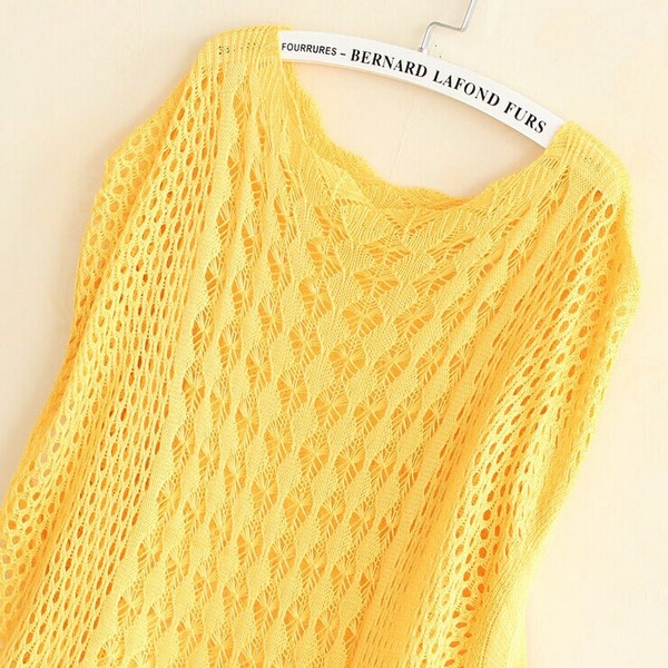 Дамска плетена блуза - стандартен размер