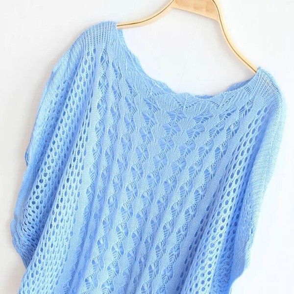 Дамска плетена блуза - стандартен размер