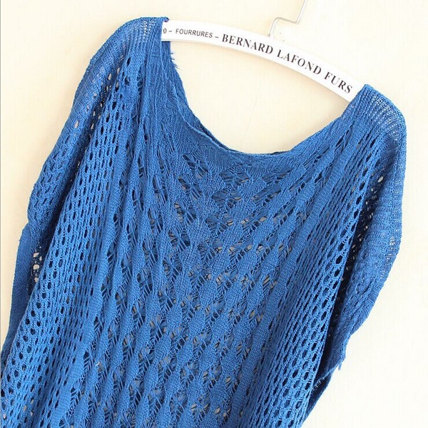 Дамска плетена блуза - стандартен размер