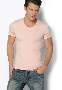 Стилна мъжка тениска в няколко цвята 