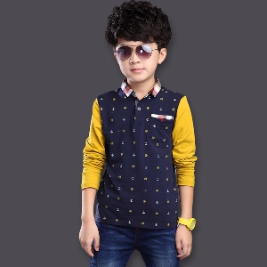 Детска модерна блузка - за момченца 