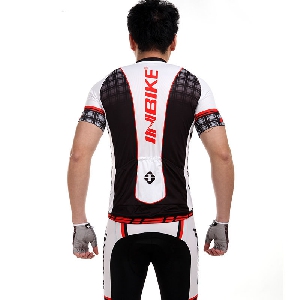 Мъжки екип за велосипедисти INBIKE къси ракави 